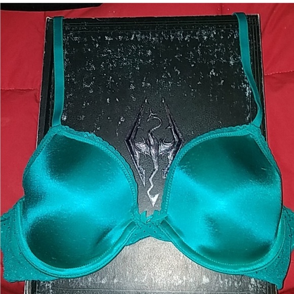FREE❣️💚 AERIE 🍀 Emerald green clover Sophie 32b bra 🆓🆓🆓FREEW/$25BUNDLE❣️ - Picture 7 of 7